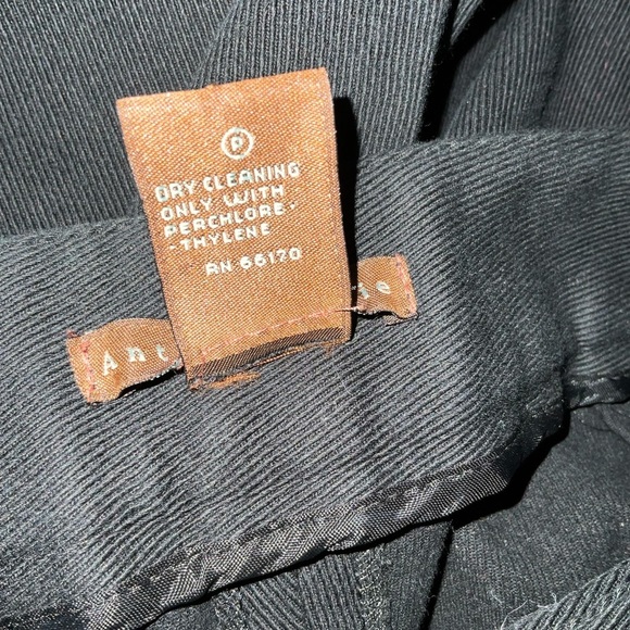 Anthropologie Jodphur Straight Leg Jeans Size 4 Black Made in Italy - Picture 5 of 6